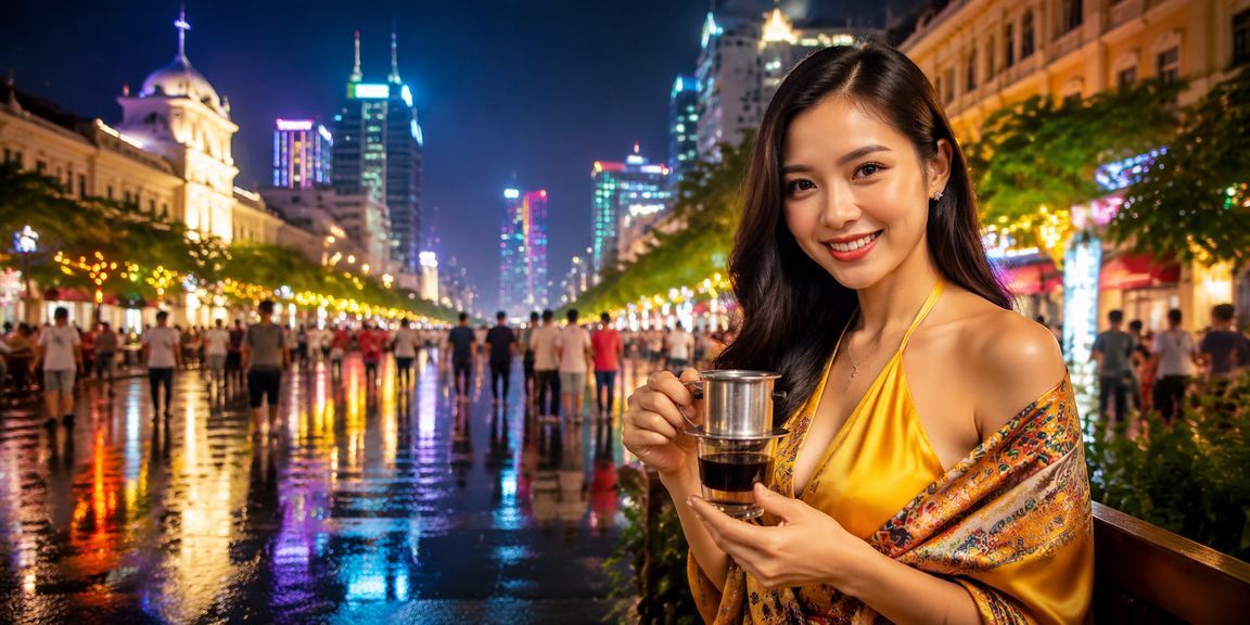 Không gian giải trí casino sôi động tại thành phố Hồ Chí Minh về đêm